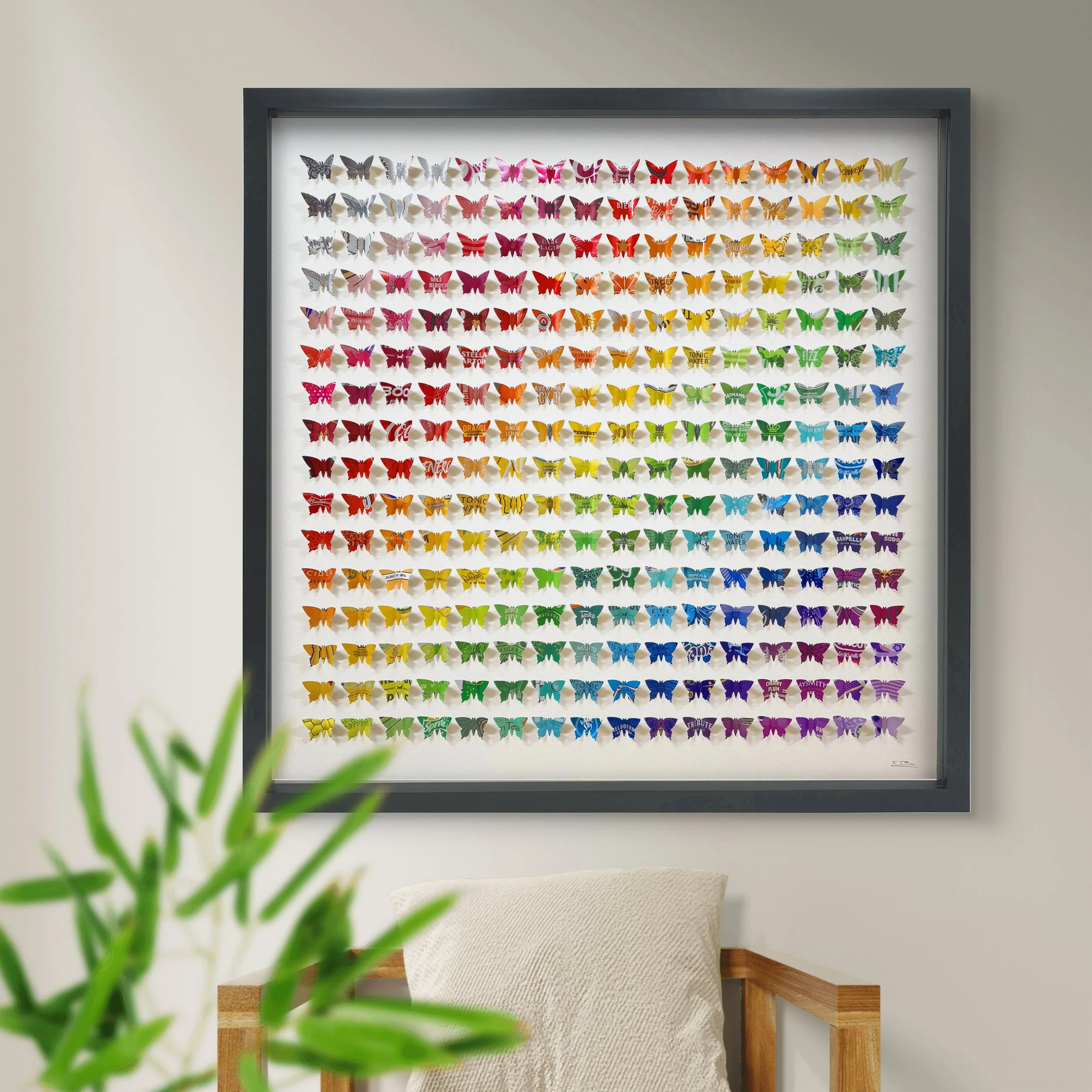 80cm x 80cm Butterfly Classic