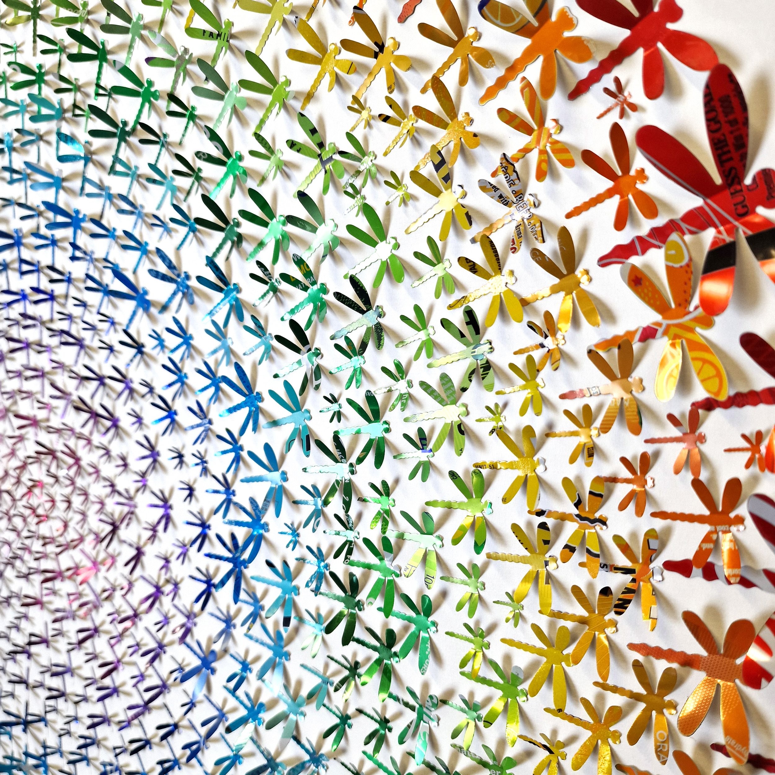 Dragonfly Circle Radial 80cm x 80cm close up 1.jpg