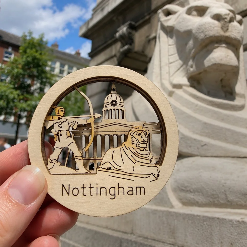 Nottingham Fridge Magnet