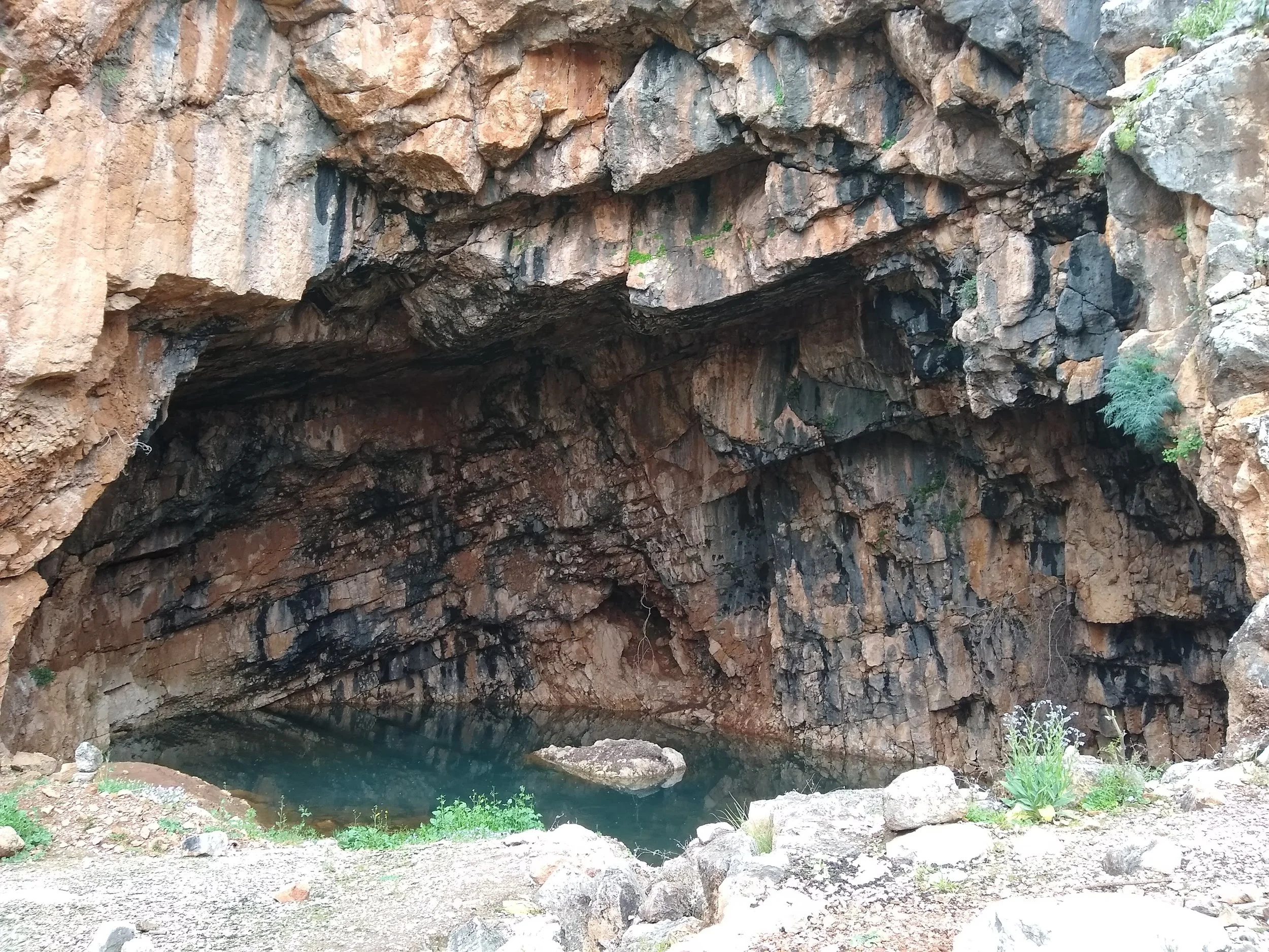 Pan’s Cave in Caesarea Philippi.