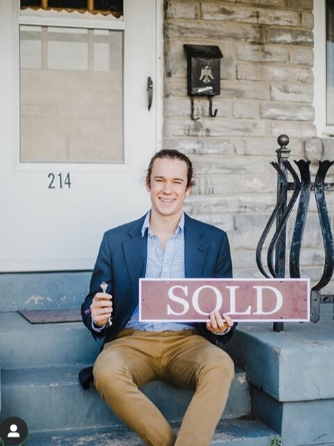 This is Clayton Lancaster at the start of his project flip on a house this past summer after OneLife. He sold the house on September 27th 2019 (Today!)