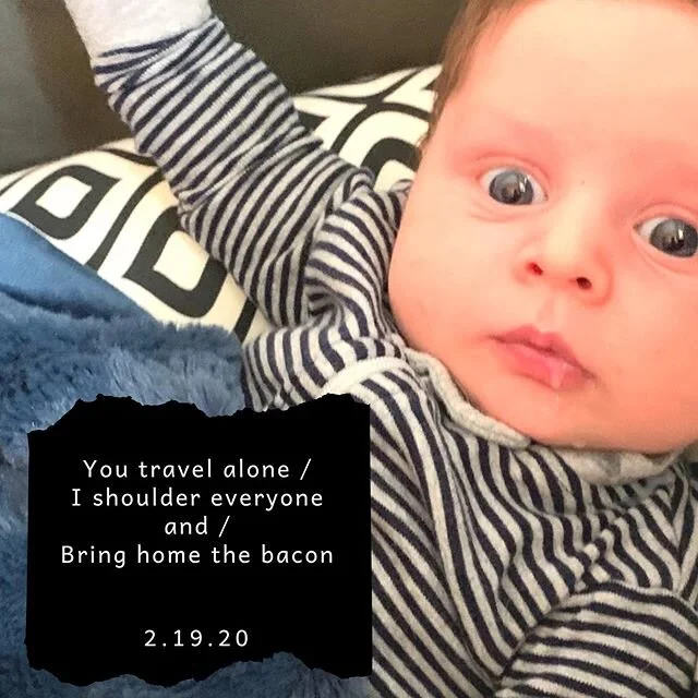 This week Renato went out of town for work for two days - leaving me alone with both children for the first time. I leaned heavily on my friends and family and am so thankful and grateful to have them. Special thank you to @paigewheat who came and he
