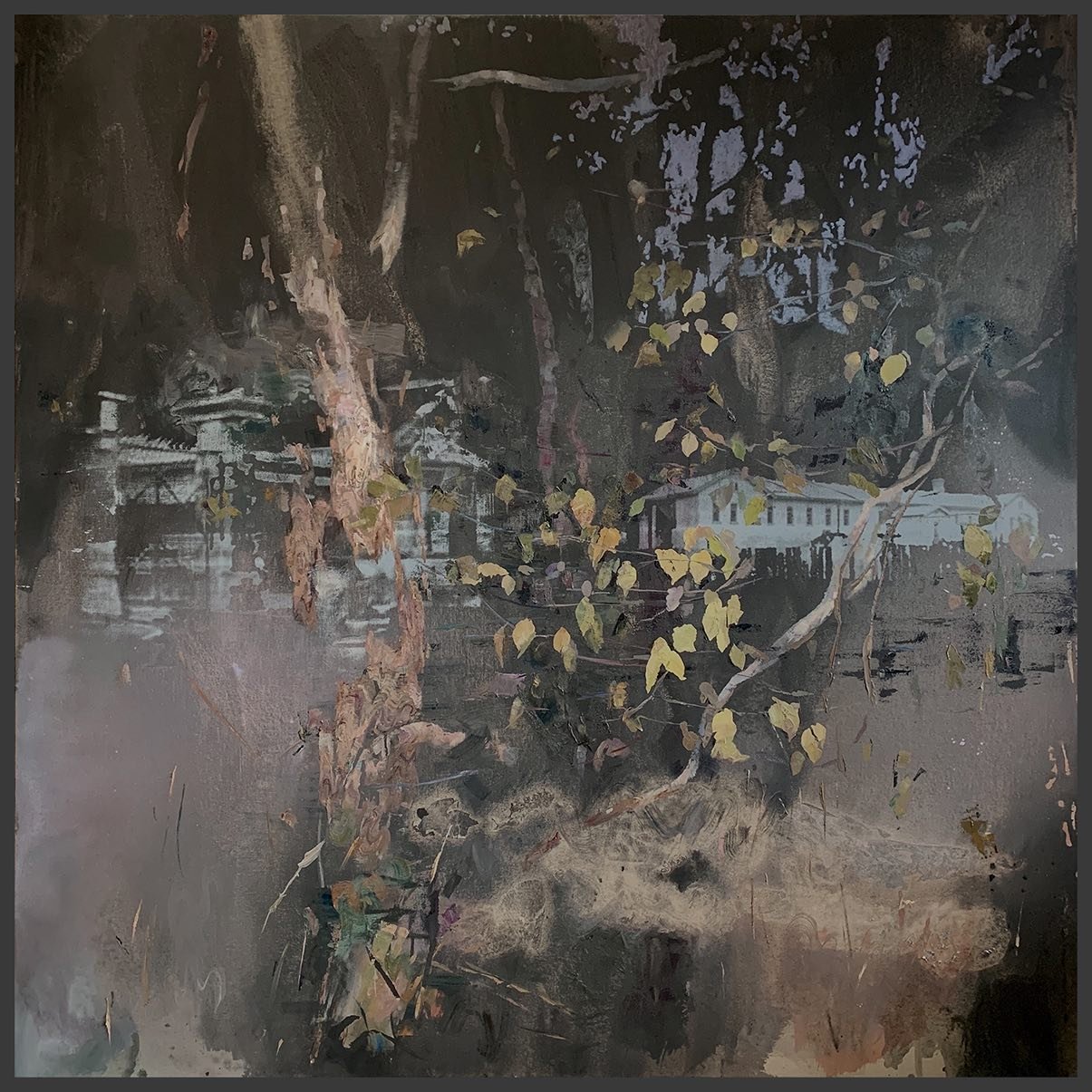 &lsquo;Ha Ha-Theatre painting&rsquo; has been curated by author Shelby Nicole McFadden and Juniper Rag @juniperrag for their online exhibition &ldquo;Veil&rdquo;. The show can be viewed at https://www.juniperrag.com/veil (see link in Bio). 

In the p
