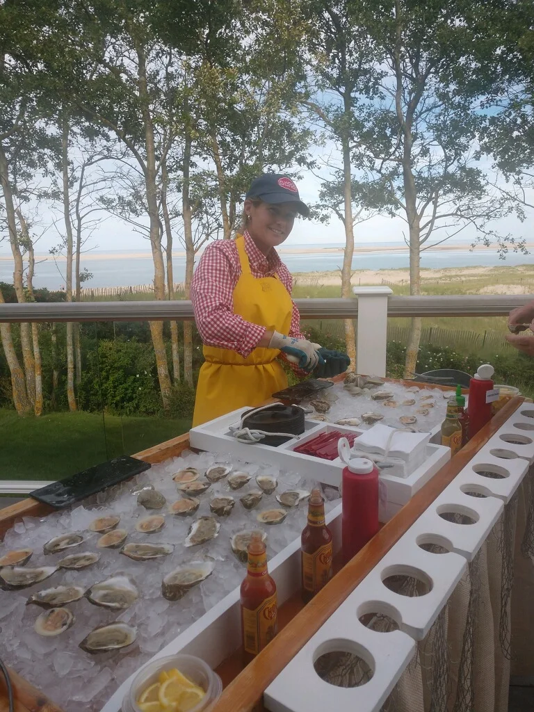 Raw bar by Cape Cod Bay