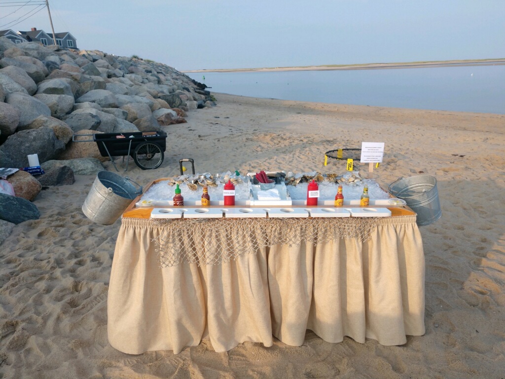 Another beach raw bar by Elwood's