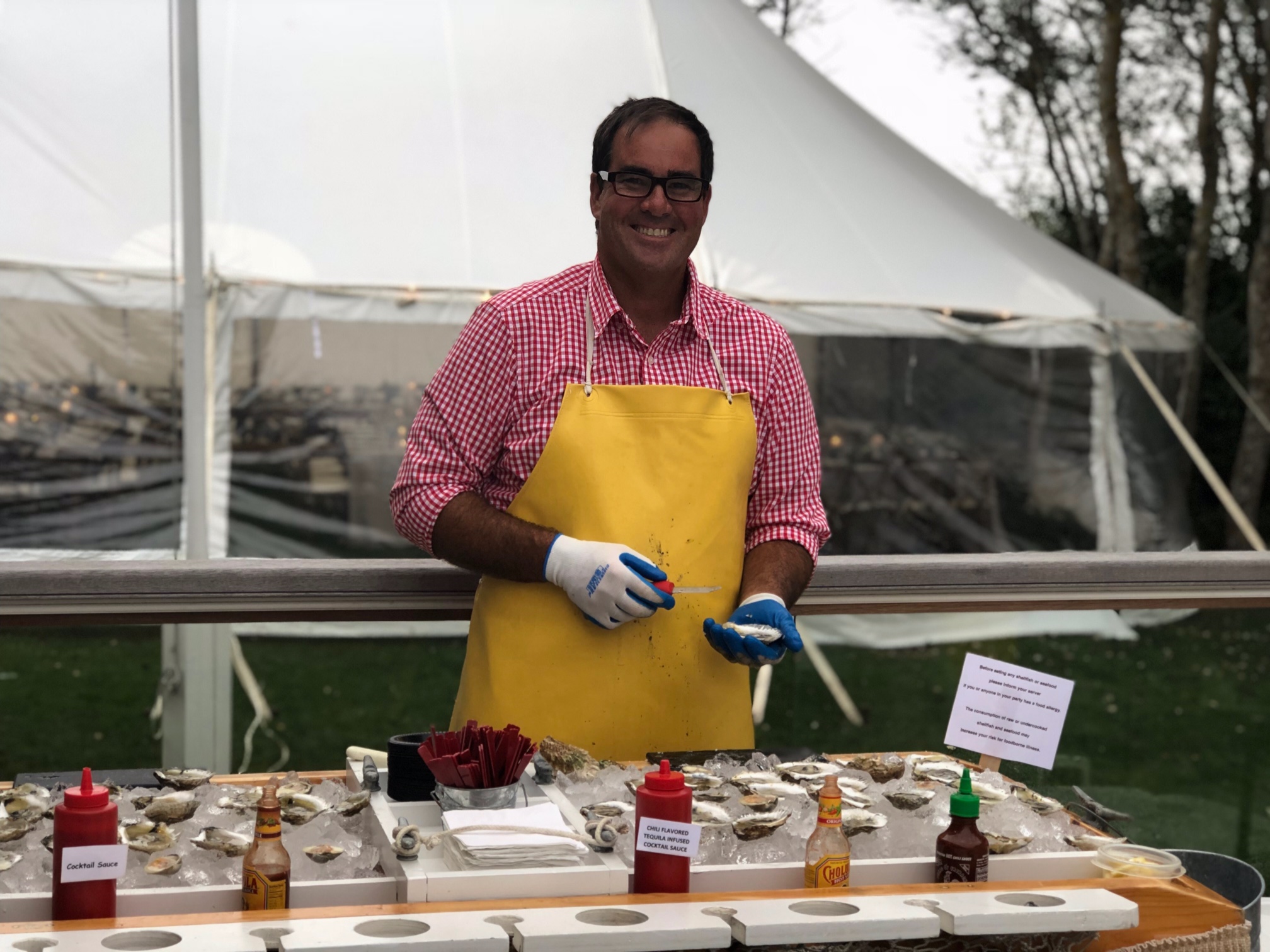 Who wouldnt want Chad at a raw bar?