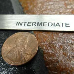 industrial engraving - fine detail laser engraving