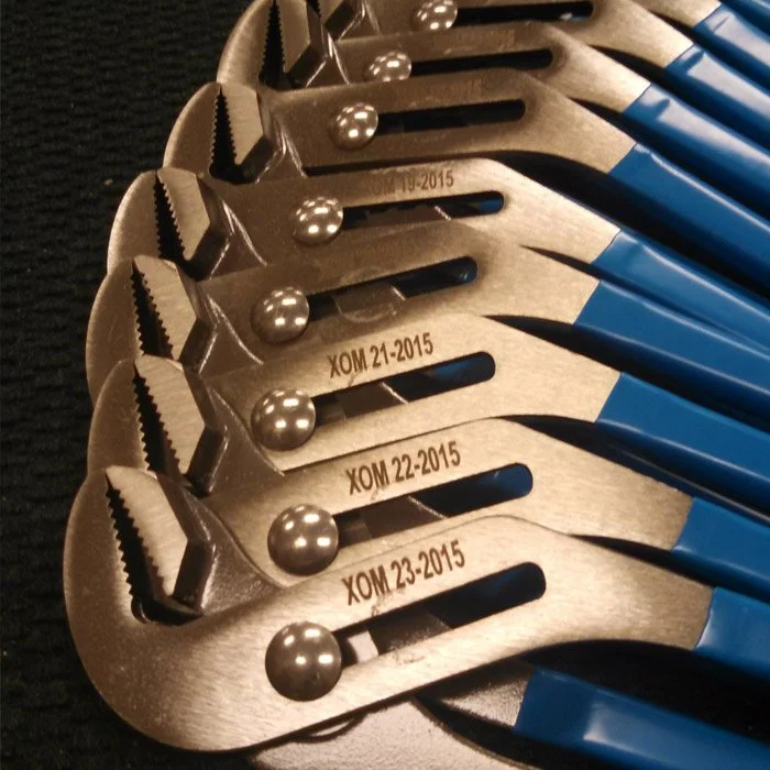 Industrial Engraving - Custom Engraved Tools - Serial Number Engraving - Engrave It Houston