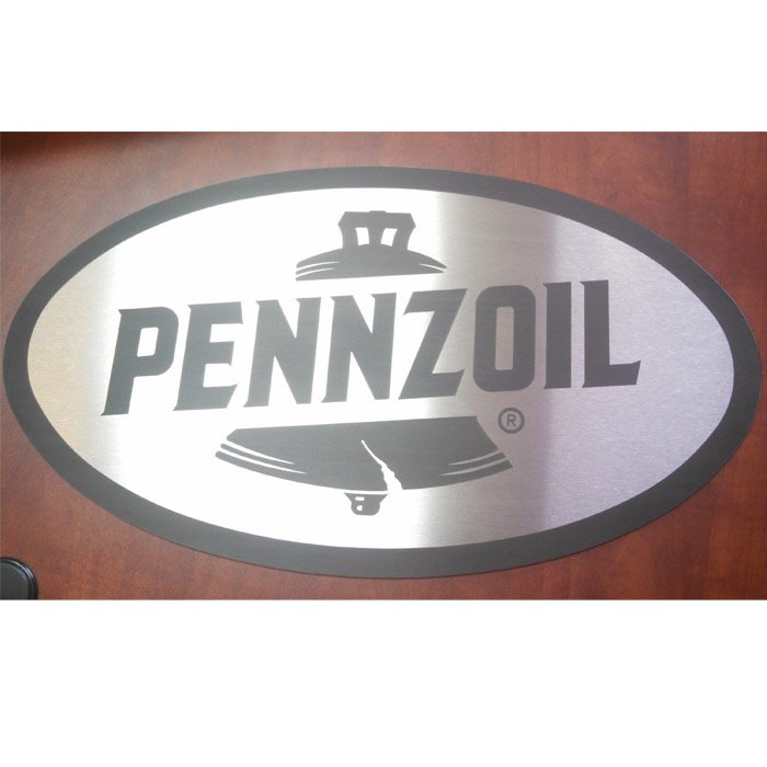 industrial engraving - custom stainless steel sign