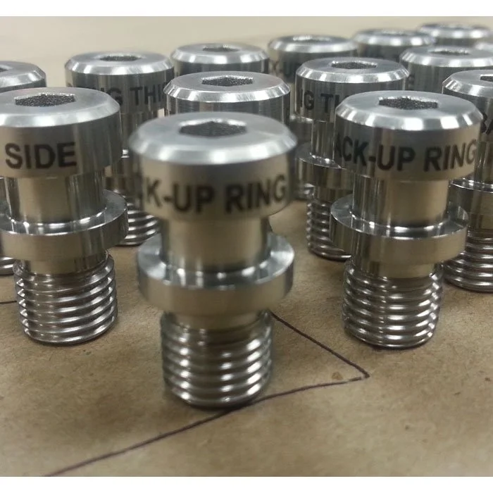 custom machine part labeling