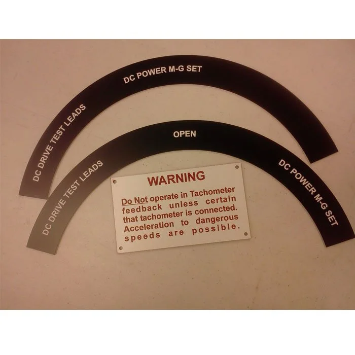 industrial engraving - custom labeling and engraving