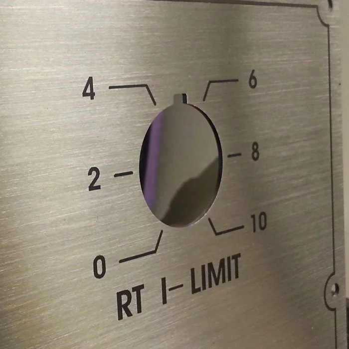 industrial engraving - machine panel engraving