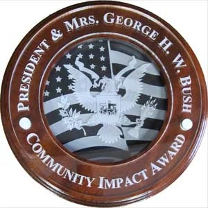 Custom engraved plaque