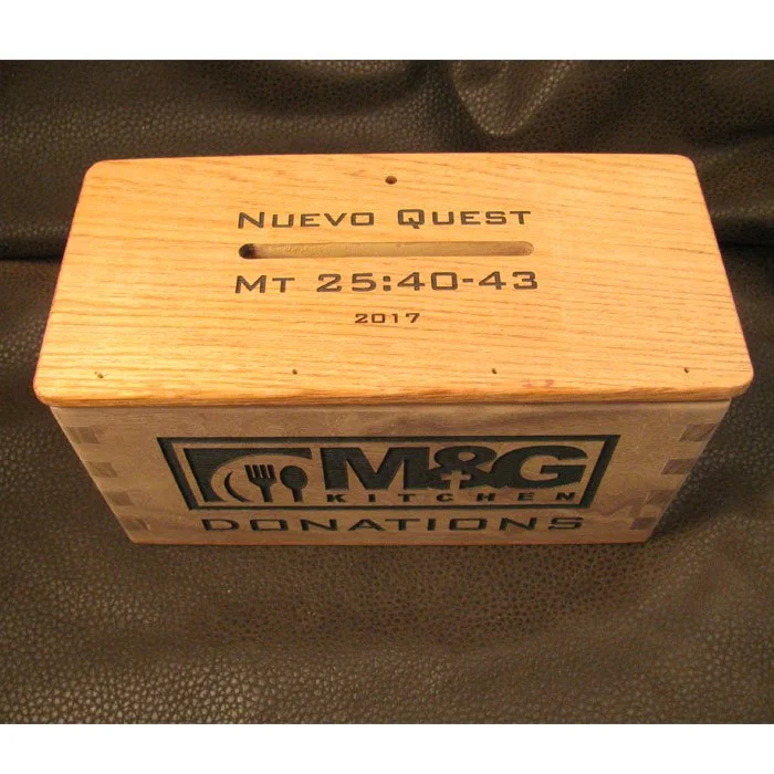 custom engraved wood box