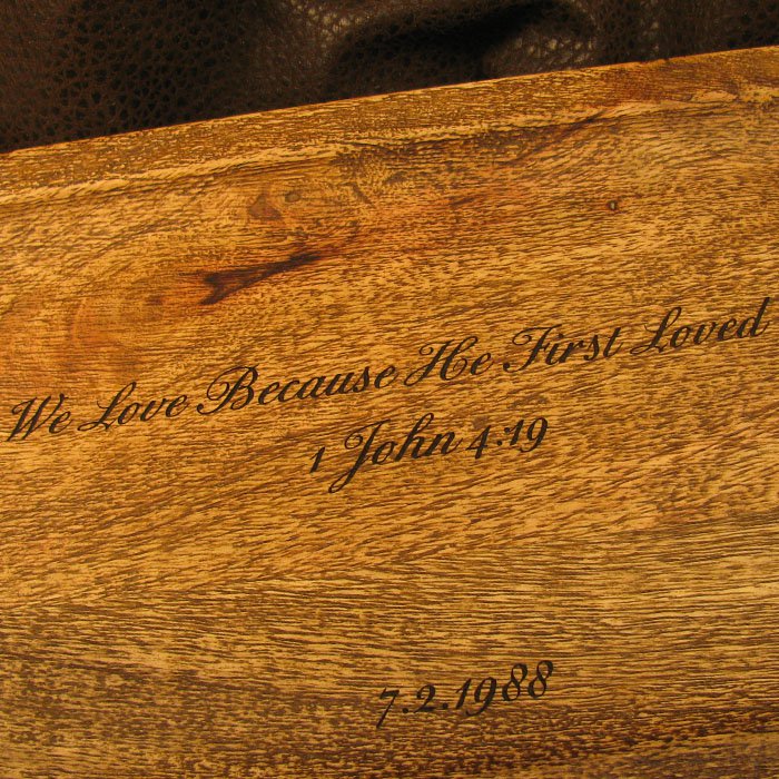 custom engraved personalized wood
