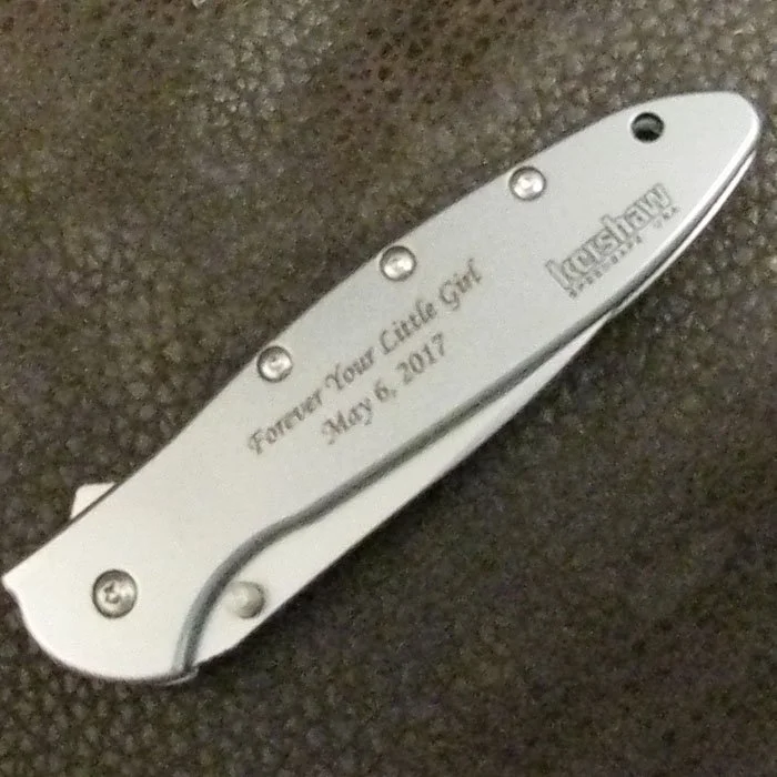 custom engraved knife