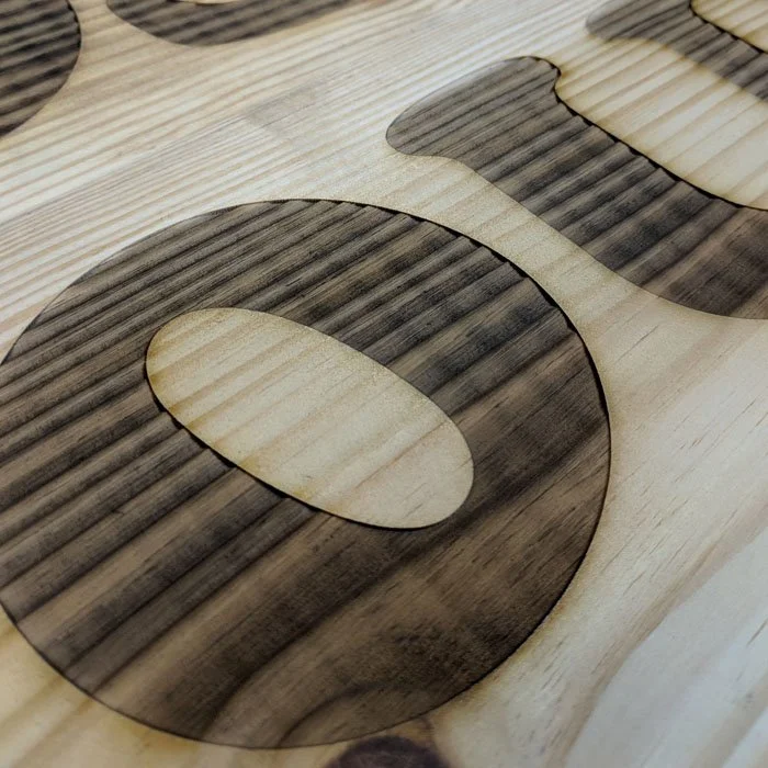 custom wood engraving