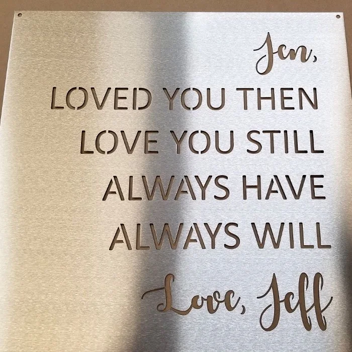 steel wall art