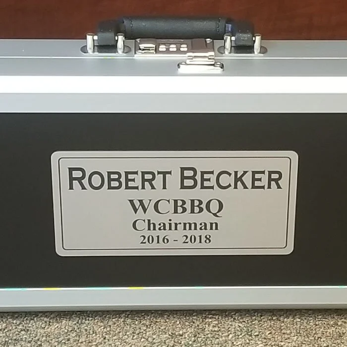 custom engraved name plate