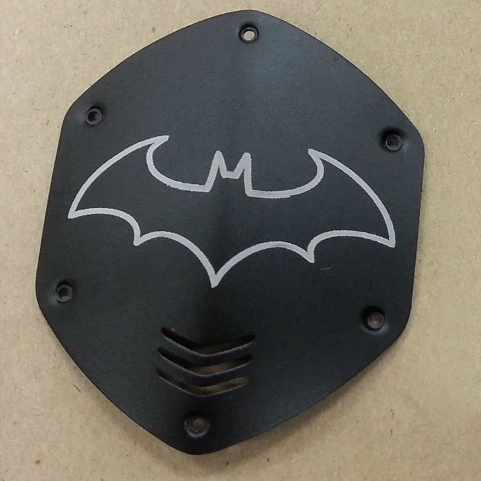 custom engraved headphone plate