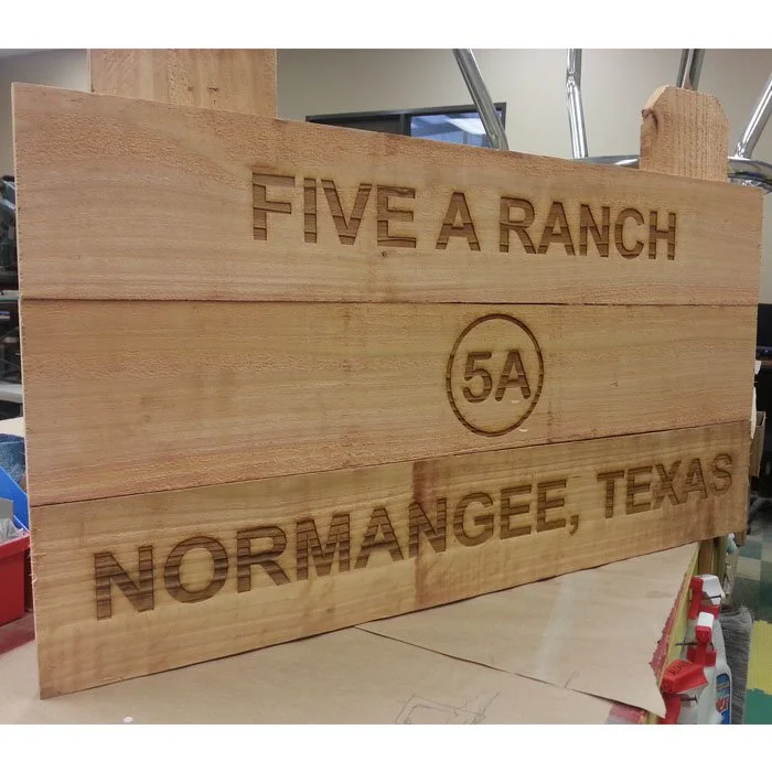 custom engraved personalized wood sign - wood burning