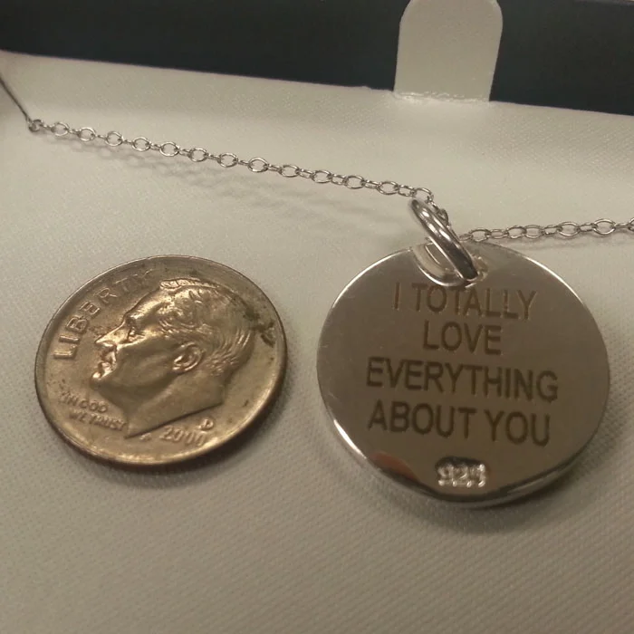 custom engraving - jewelry fine detail