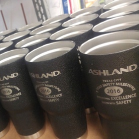 Cups in Quantity with Logo