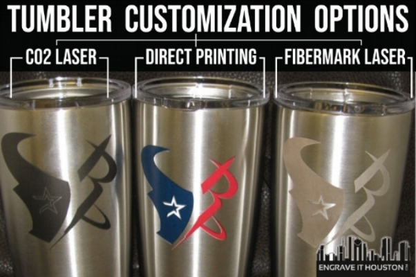 Custom Laser Engraved RTIC Stainless Steel Tumblers
