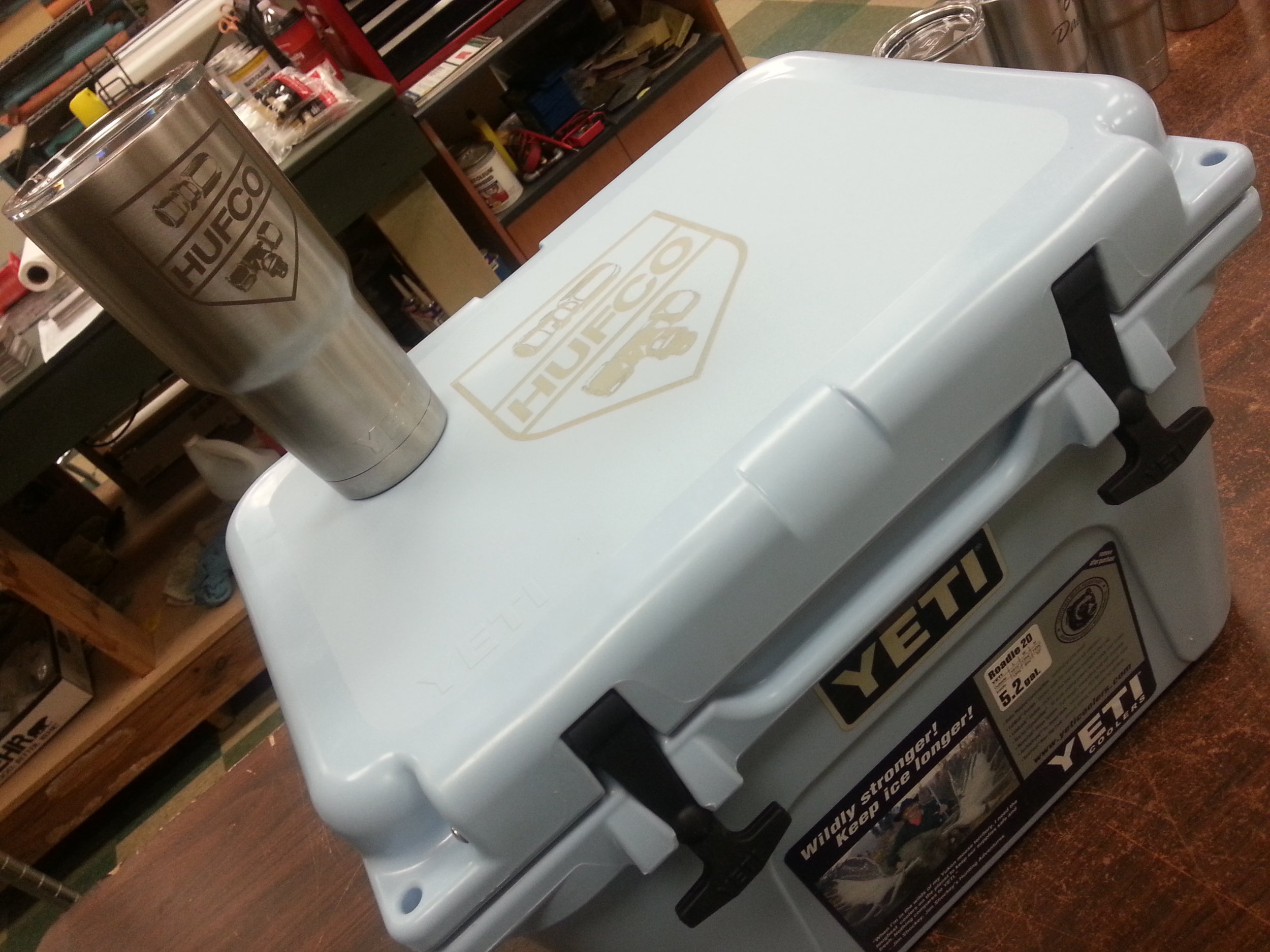 custom engraved coolers
