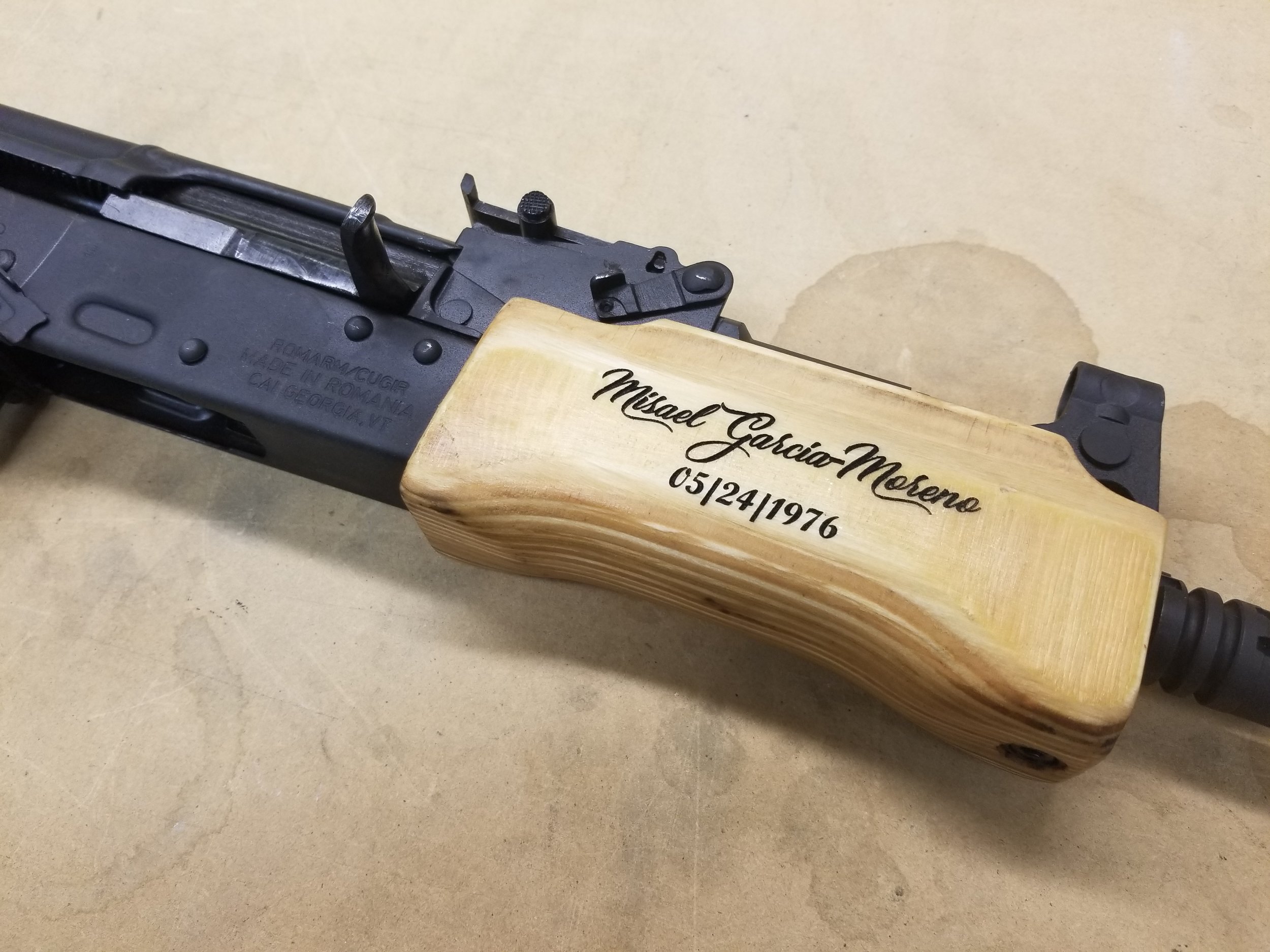 Copy of Custom Engraved SBR - Personalized SBR - Firearm Projects from Engrave It Houston