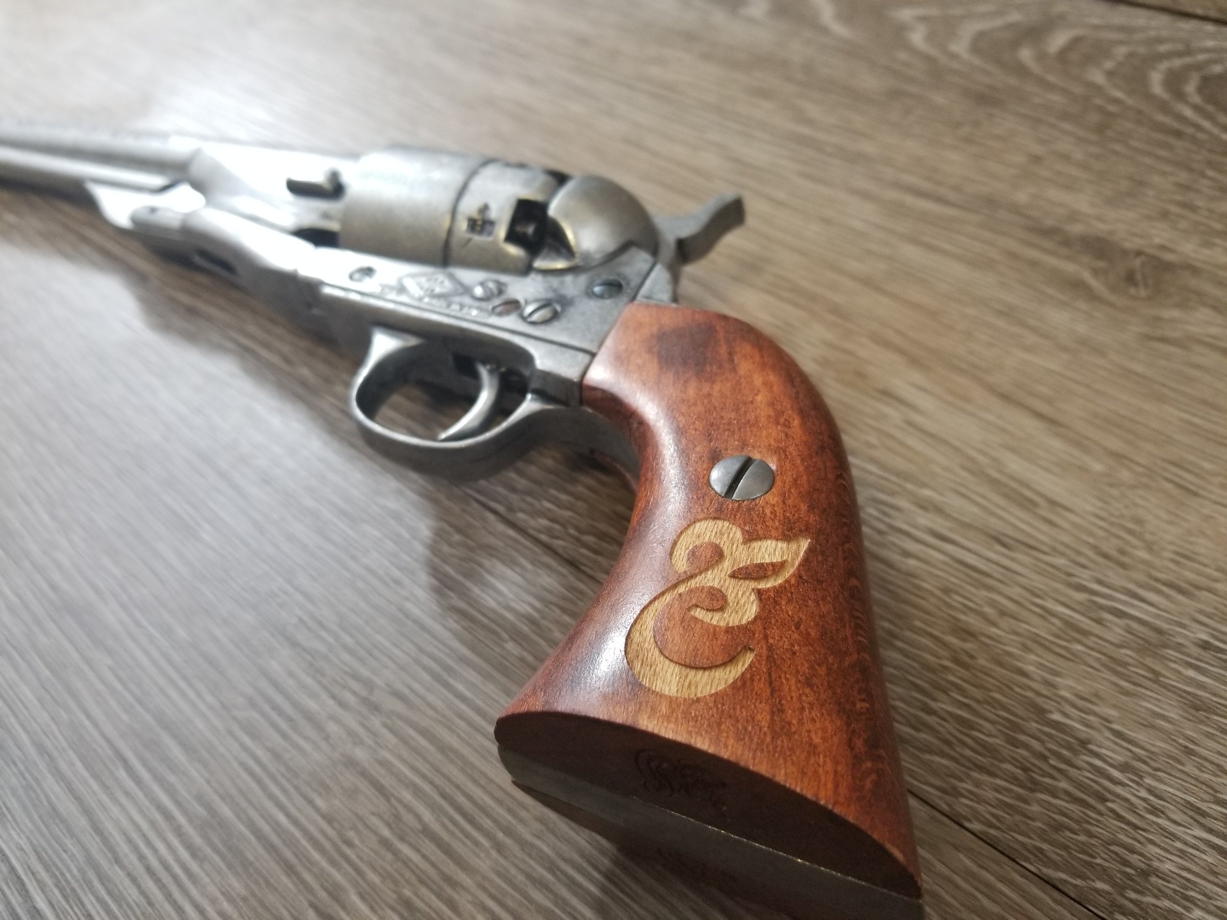 Copy of Custom Engraved Pistol Grip - Personalized Pistol Grip - Firearm Projects from Engrave It Houston