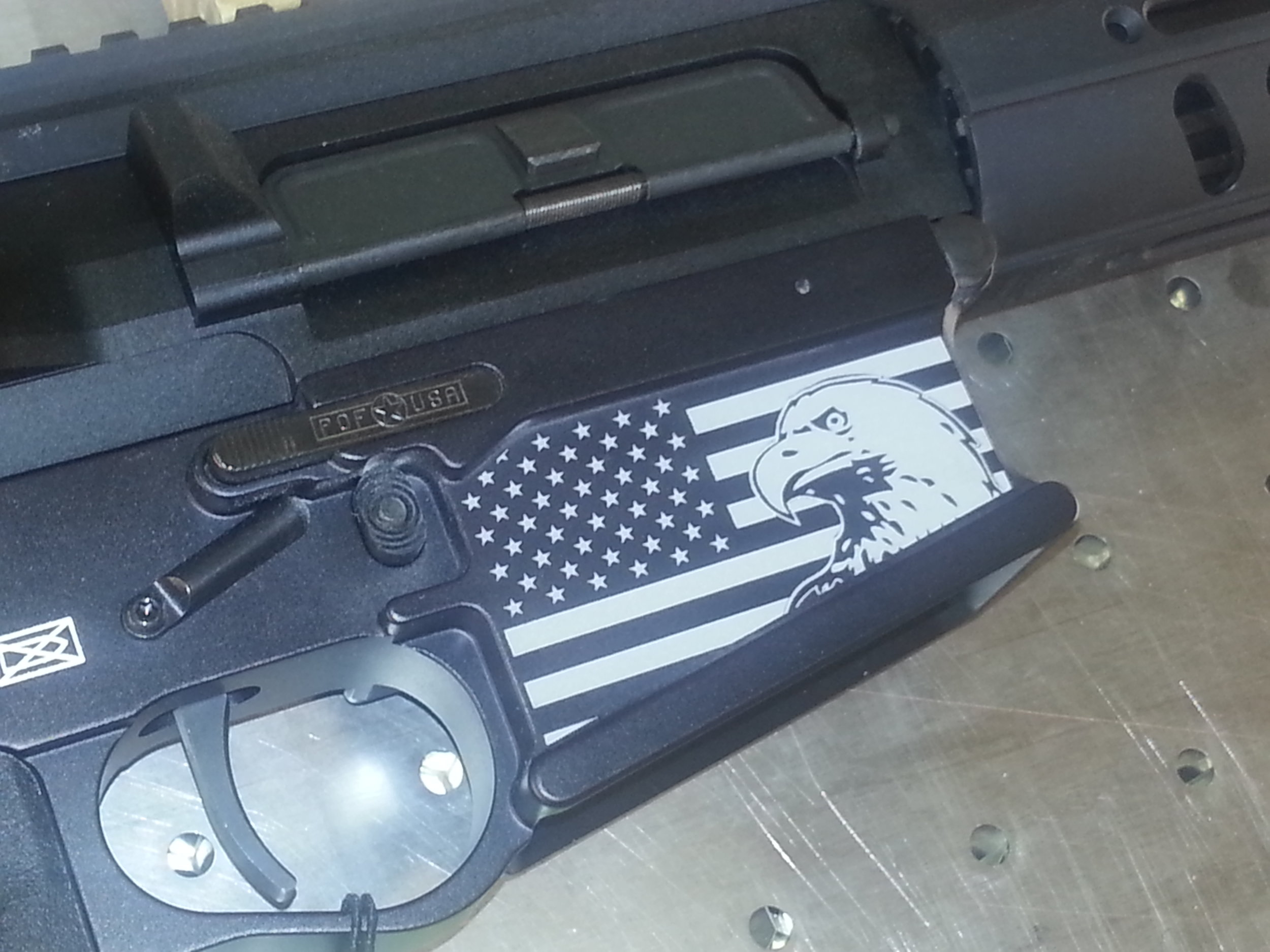 Copy of Custom Engraved Assault Rifle - Personalized Assault Rifle - Firearm Projects from Engrave It Houston