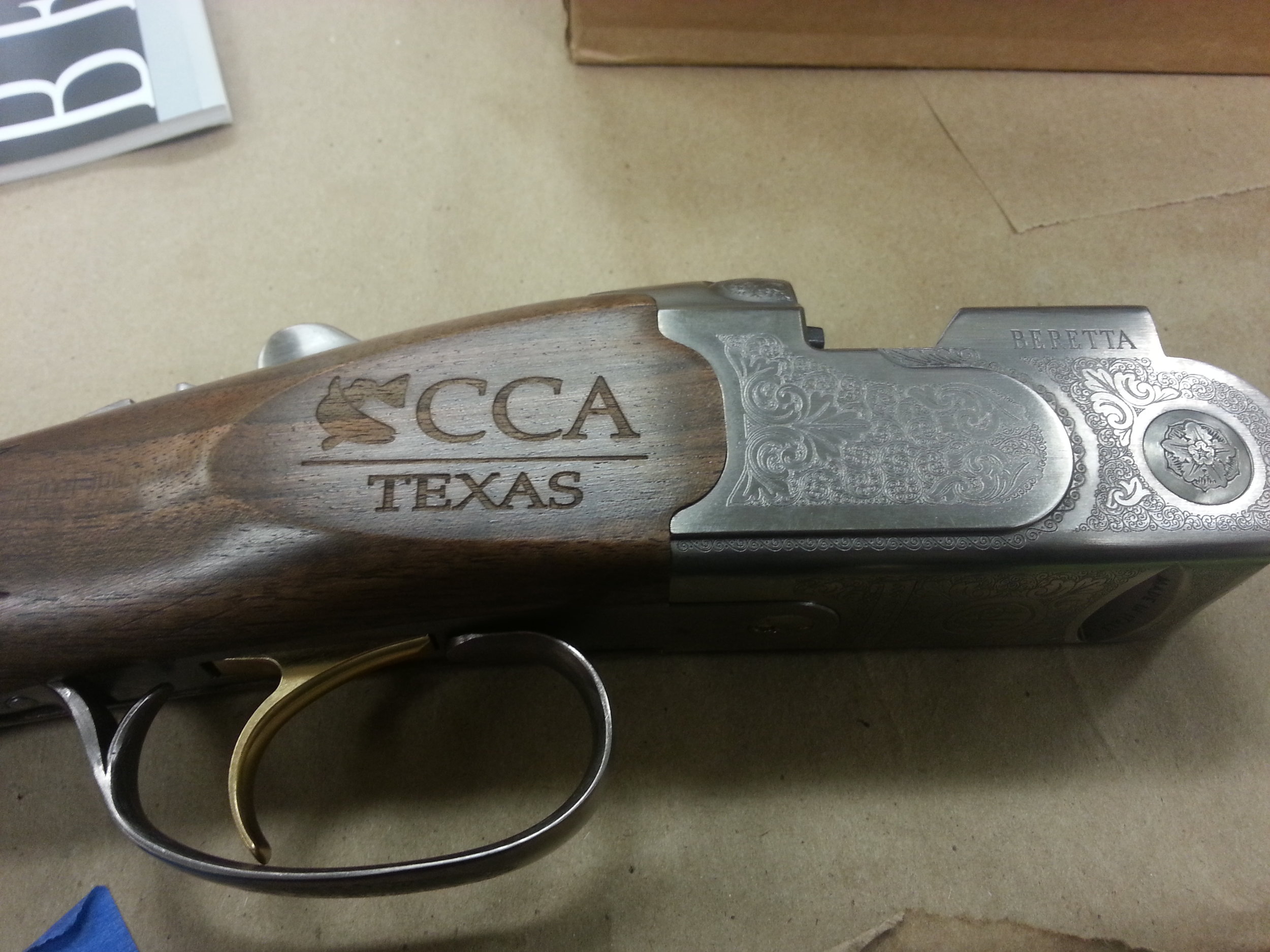 Custom Engraved Shotgun - Personalized Shotgun Engraving - Firearm Projects from Engrave It Houston