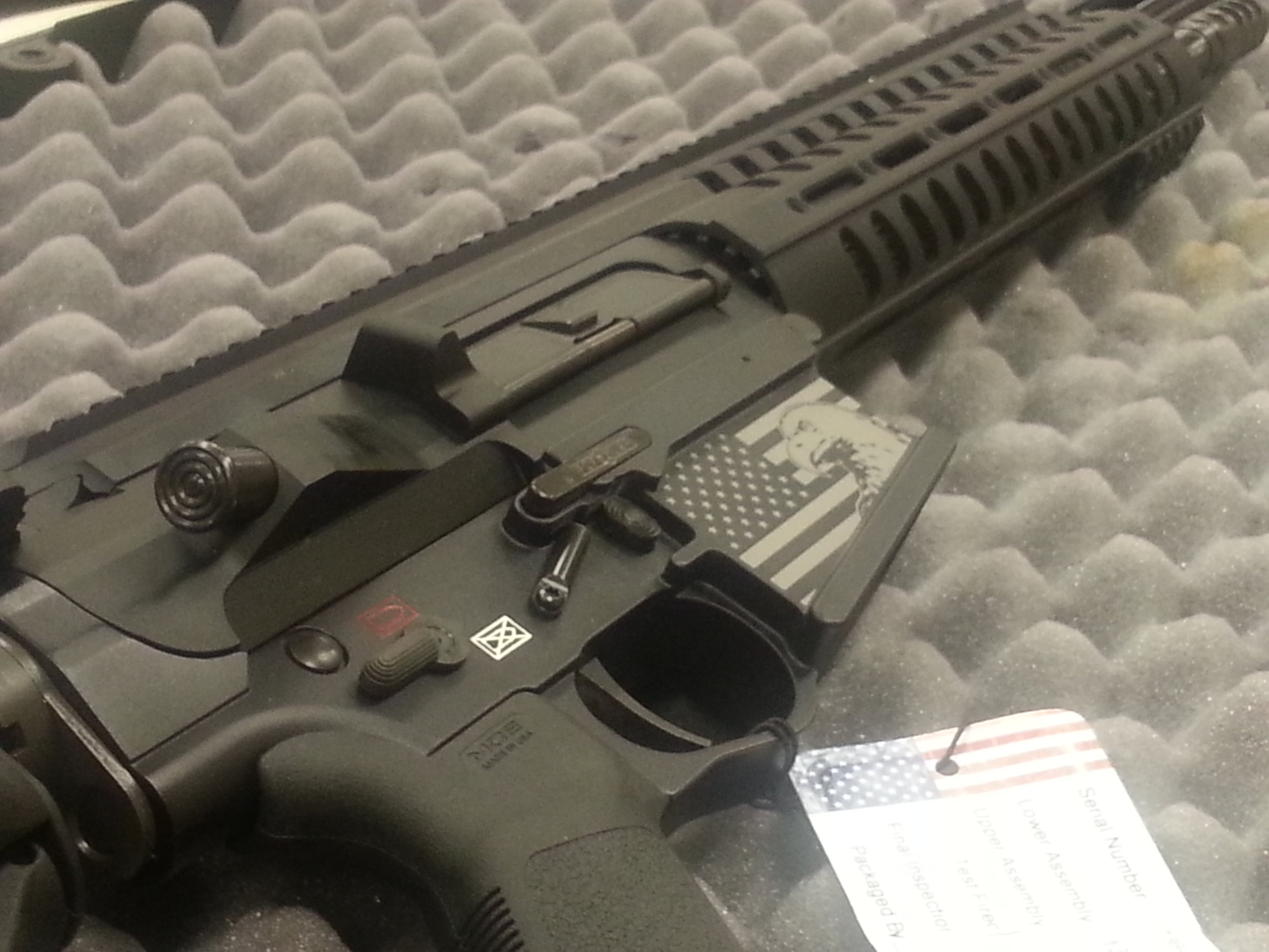 Custom Engraved Assault Rifle - Personalized Assault Rifle Engraving - Firearm Projects from Engrave It Houston