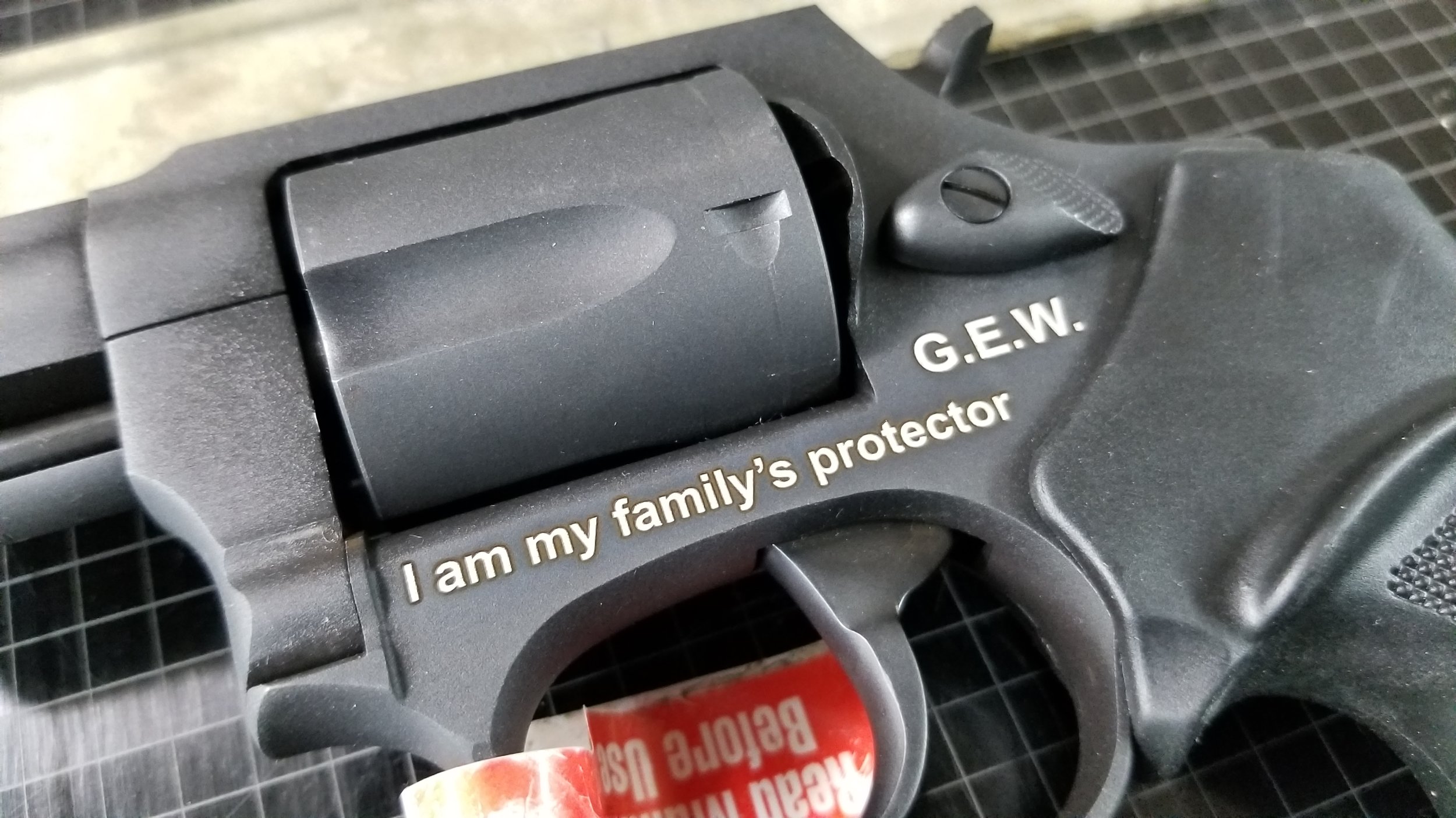 Custom Engraved Handgun - Personalized Handgun Engraving - Firearm Projects from Engrave It Houston