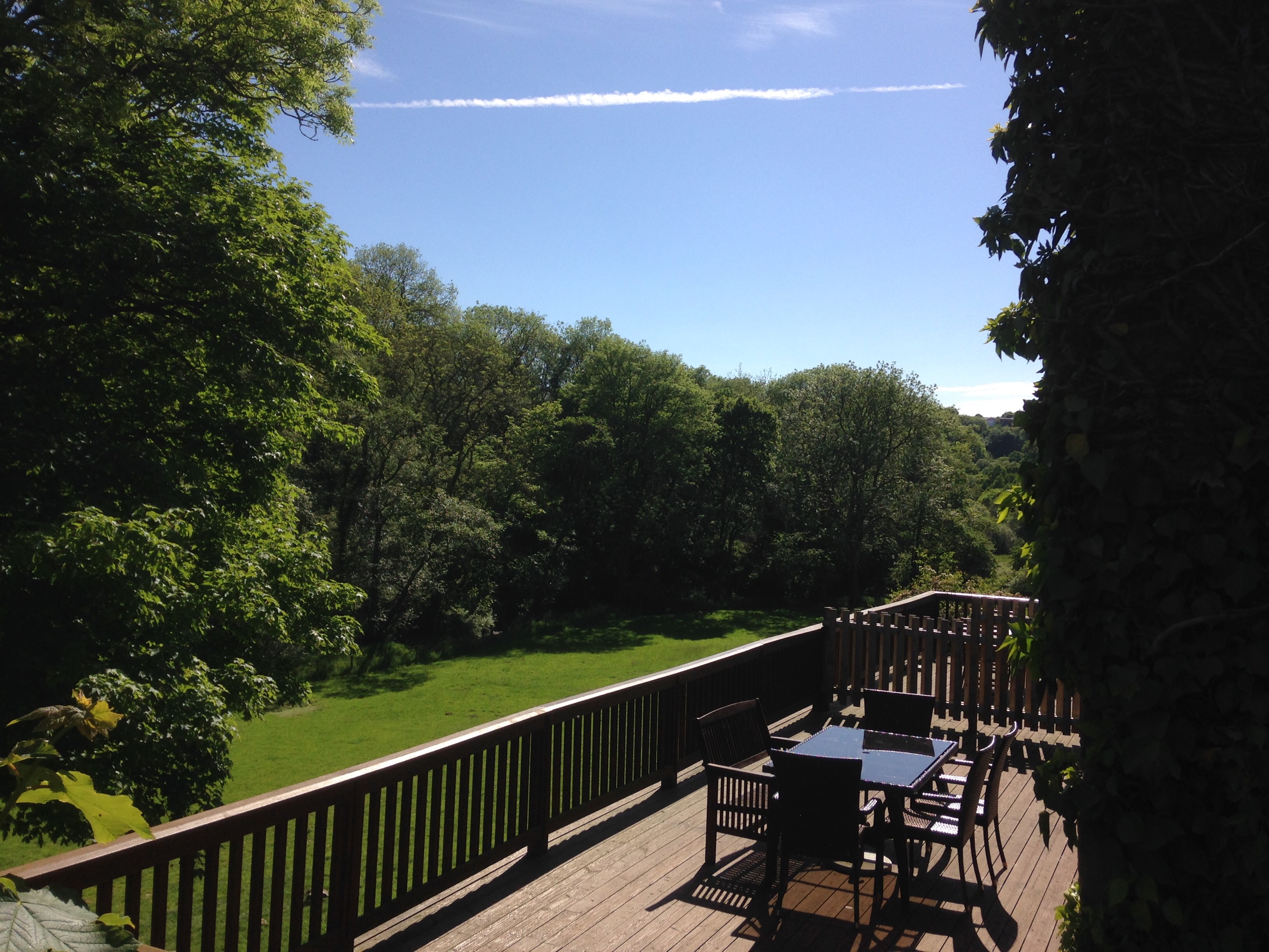 The Stables decking