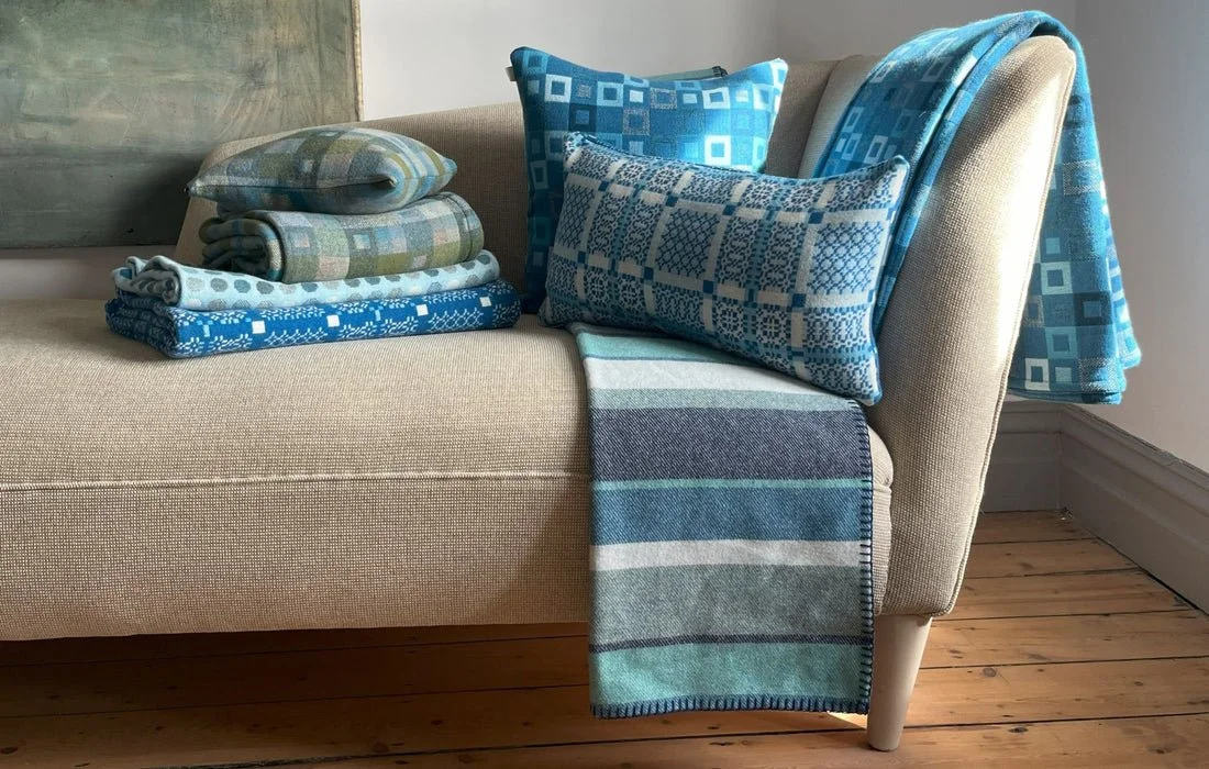 melin tregwynt blanket and cushions