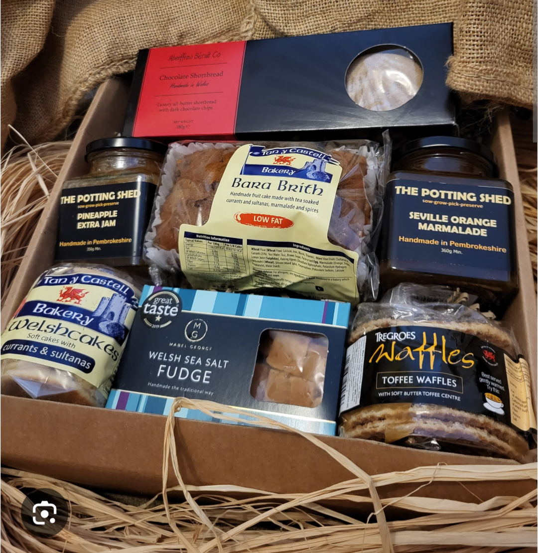 Free Mini Hamper of Welsh Goodies for all direct bookings made in February!