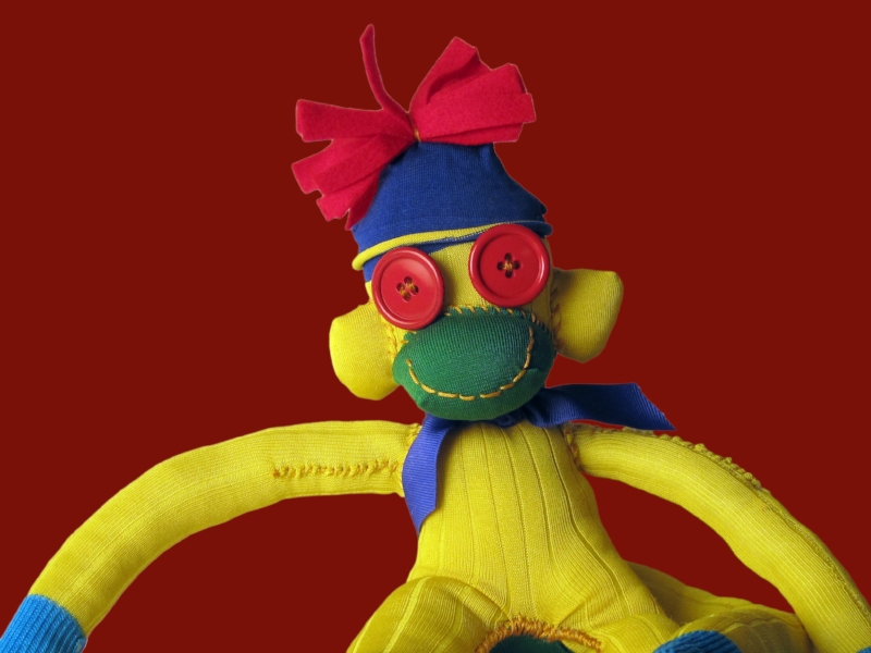 "Sock It To Me" monkey