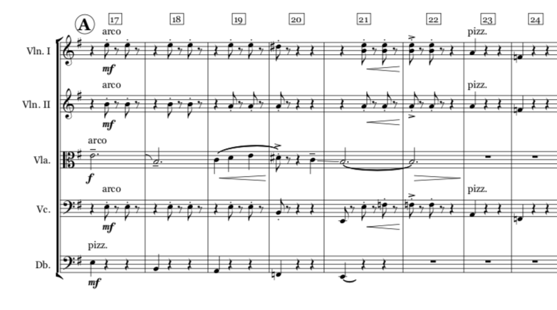 The melody line (Viola) in Ye Olde Curiosity Shoppe is just a reversed or inverted form of the albums’ main theme.