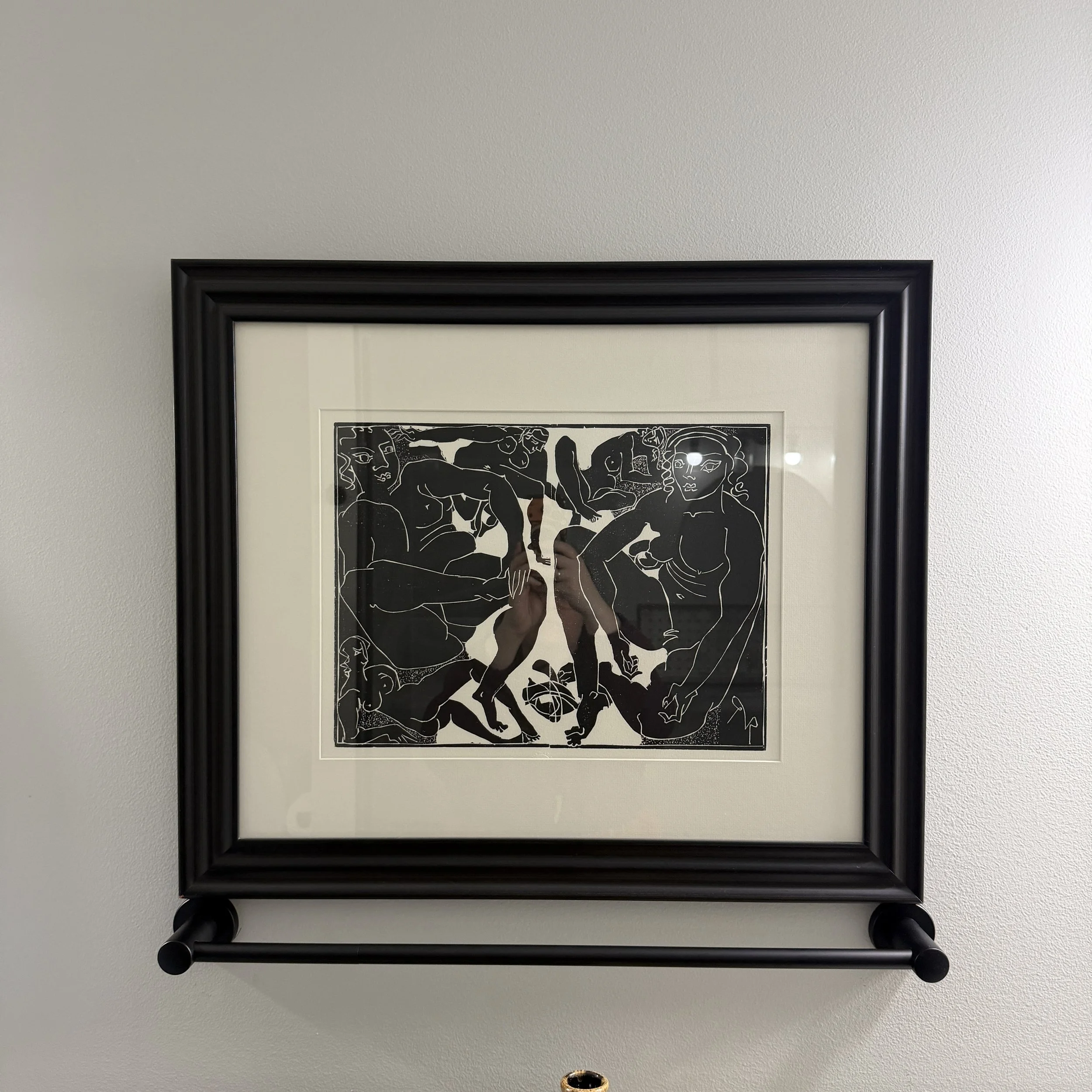 Raymond Veysset "Femmes Du Soleil" Woodblock