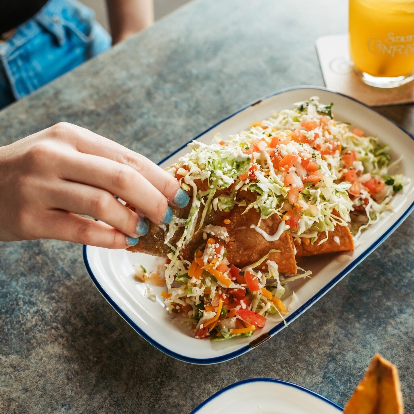 Get into the festive spirit this Cinco de Mayo with our delicious beef tacos and ice-cold draft margaritas at State of Confusion. 

Let's raise a glass and cheers to good food, good drinks, and good times!🌮🎉