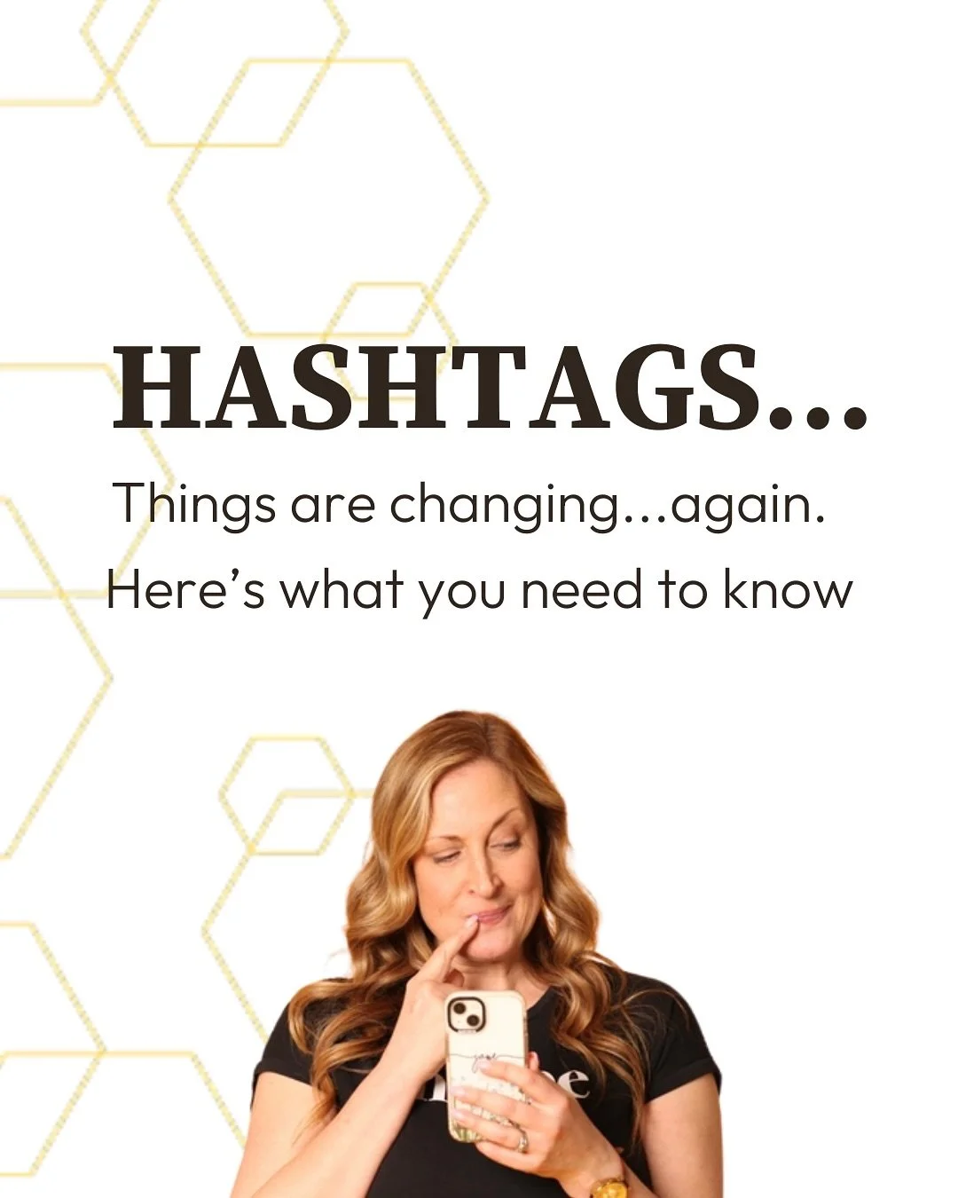 Another day, another Instagram curveball...

Or is it?? 🤔 

Because actually, this update to how we use hashtags simply reinforces what we&rsquo;ve been saying (and hopefully doing) for a while now ⬇️

Using words and phrases (keywords) in our capti