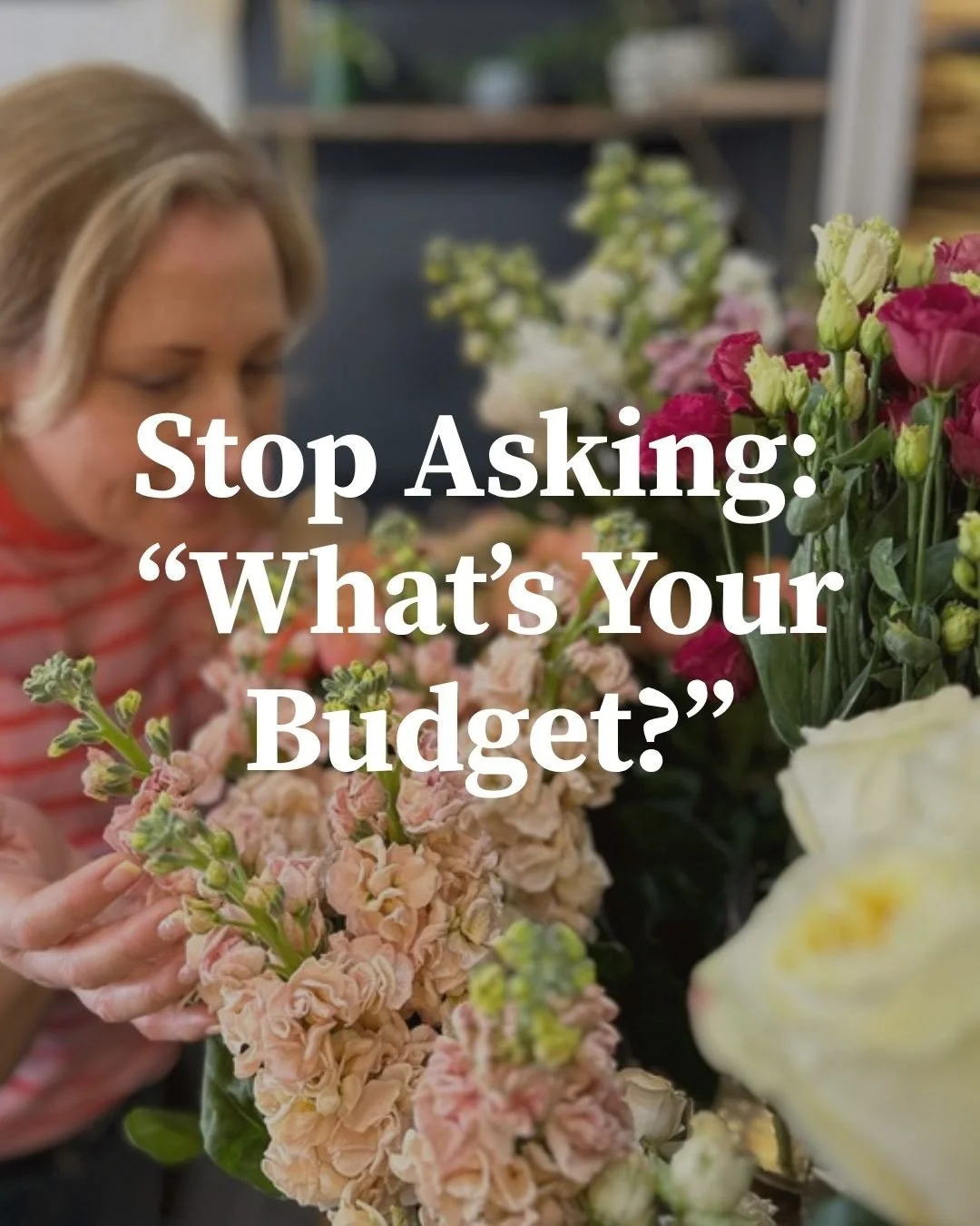 There&rsquo;s a familiar moment that plays out in florists&rsquo; shops every day.

A customer walks in. They look around. They say something like,
&ldquo;I&rsquo;m just after some flowers&hellip;&rdquo;

And almost instinctively, the next question c