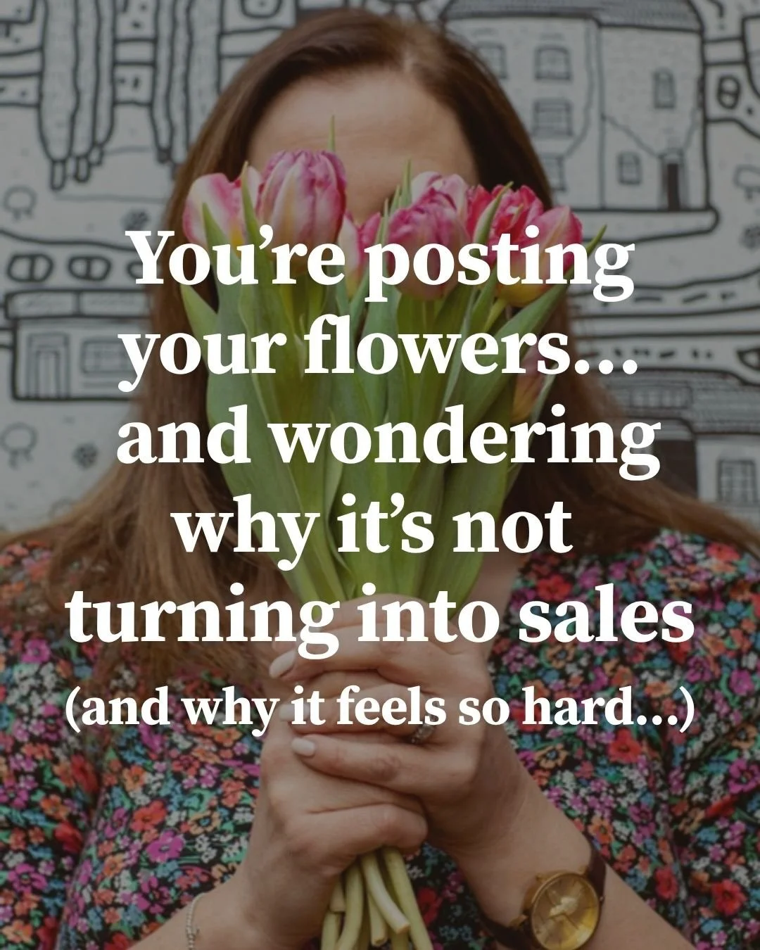 If your content isn&rsquo;t turning into sales for your floristry business right now&hellip;

Please don&rsquo;t jump to: &ldquo;I&rsquo;m doing this wrong.&rdquo;

You&rsquo;re showing up!
You&rsquo;re creating beautiful work.
You&rsquo;re putting y