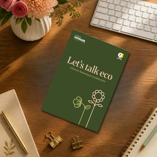 Let's Talk eco a marketing and confidence kit for florists