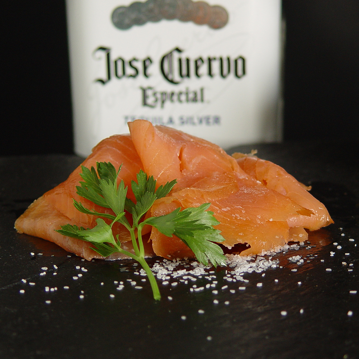 Tequila &amp; Cilantro Smoked Salmon