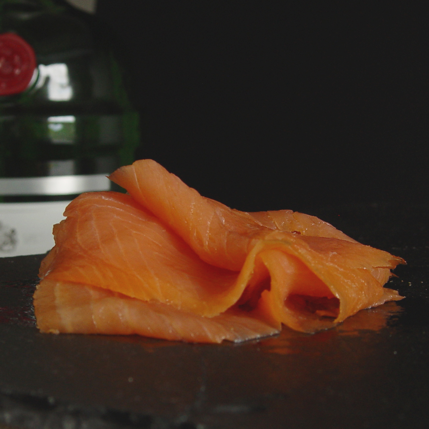 Tanqueray Gin Smoked Salmon