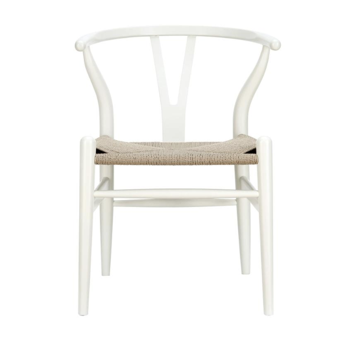 Price: $149 Pros: This is the same style of chair that I use at my console desk behind my living room sofa, so I can say from experience that’s it’s very comfortable and great for working at a computer. Cons: Like option #1, this chair has more of a dining room feel and might not be substantial enough alongside the sofa to truly multitask as an accent chair.