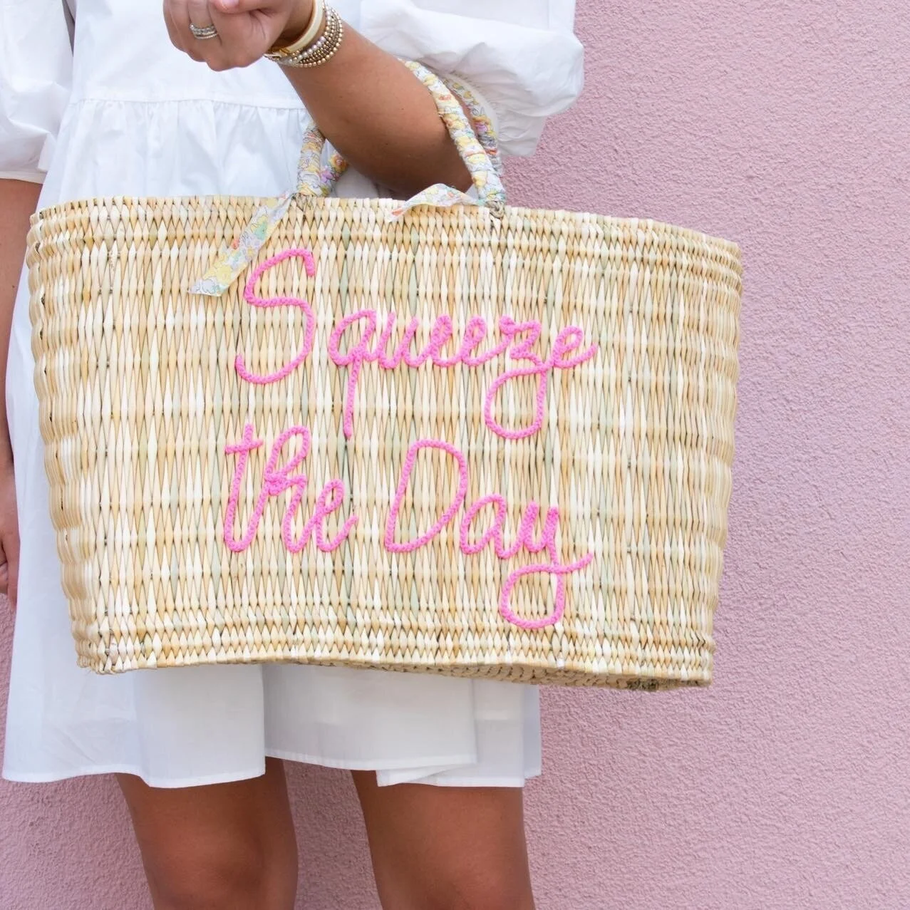 Hunter Bell Noah Dress (sold out) - Similar Here, Squeeze the Day Tote